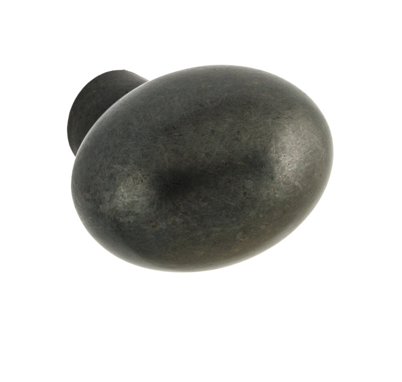 Aspen 1-1/16" Dark Bronze Egg Knob, Dark Bronze