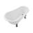 53.1'' x 25.6'' Freestanding Soaking Acrylic Bathtub-72770248-76285536