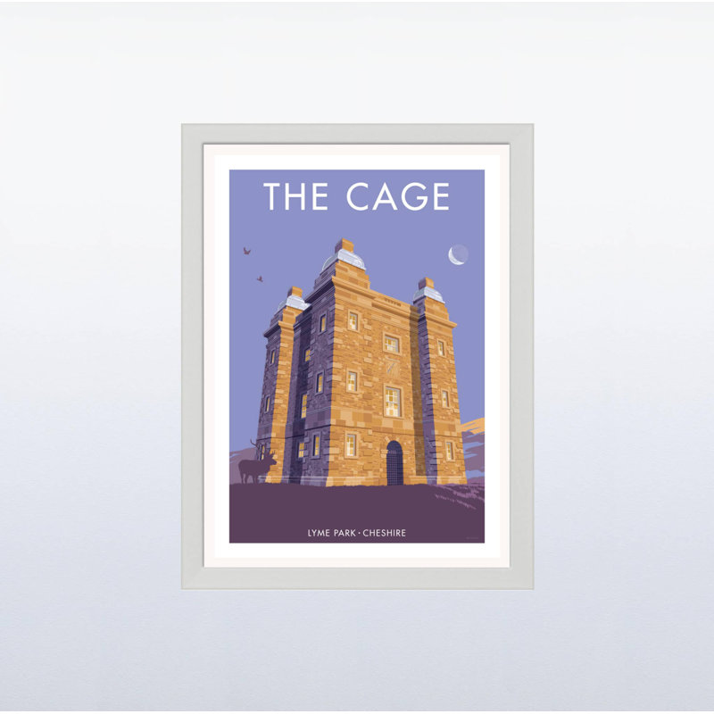 Stephen Millership - Print, White, 54cm H x 44cm W x 2.2cm D