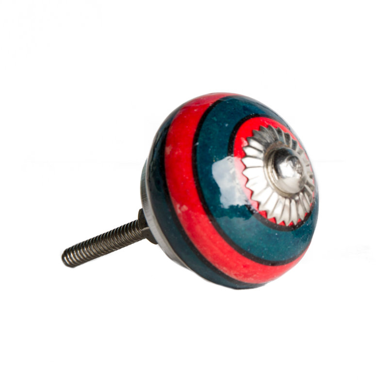 Handpainted Round Knob