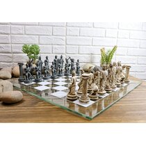 Unique 3D chess set, Modern chess board, Hand crafted chess set, Chess set  with storage, Chess gift