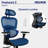 Nouhaus Ergo3D Ergonomic Office Chair Lumbar Support Mesh Office Chair with 4D Adjustable Armrest, Adjustable Headrest and Wheels, Mesh High Back Home Office Desk Chairs-55645794