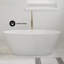 Baignoire de trempage autoportante en acrylique 60 po x 31 po