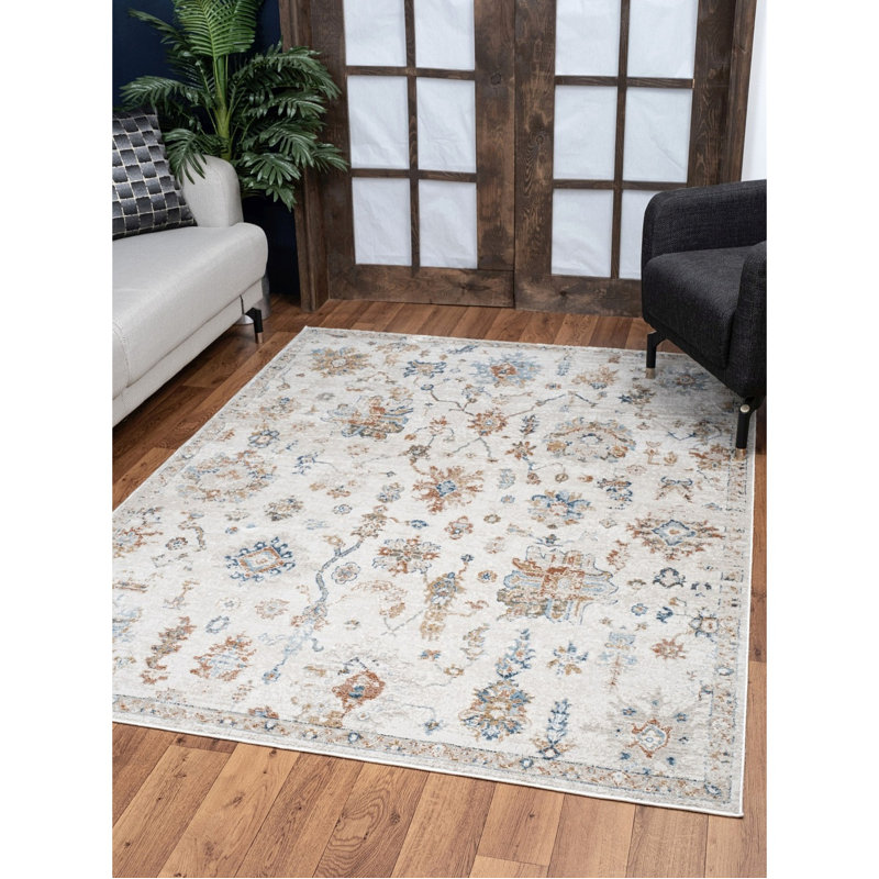 Area Rug, Ivory, Runner 2'7" x 7'3"