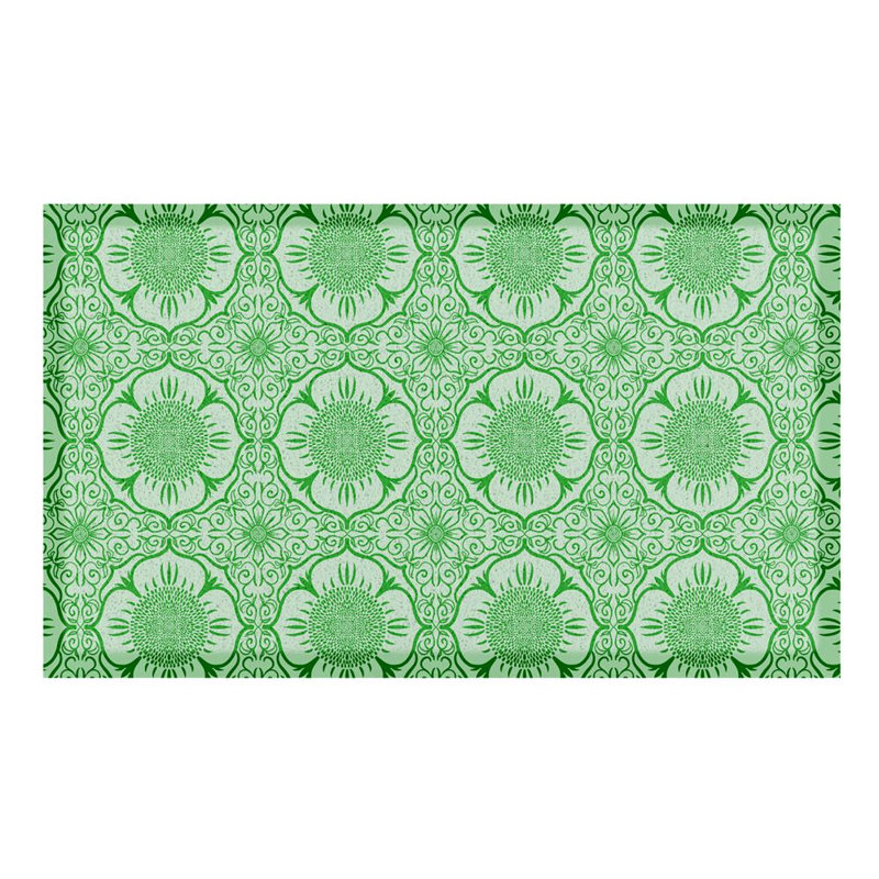 Non-Slip Geometric Shapes Doormat