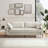 Jeses 84.3" W Square Arms Sofa with Metal Legs and Button Tufting -1633487367