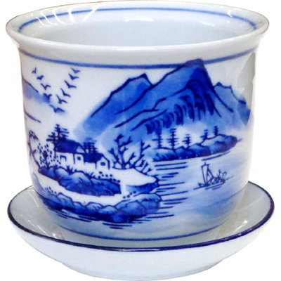 Levent Ceramic Pot Planter