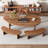 Walnut Free form Solid Wood desks-107551907