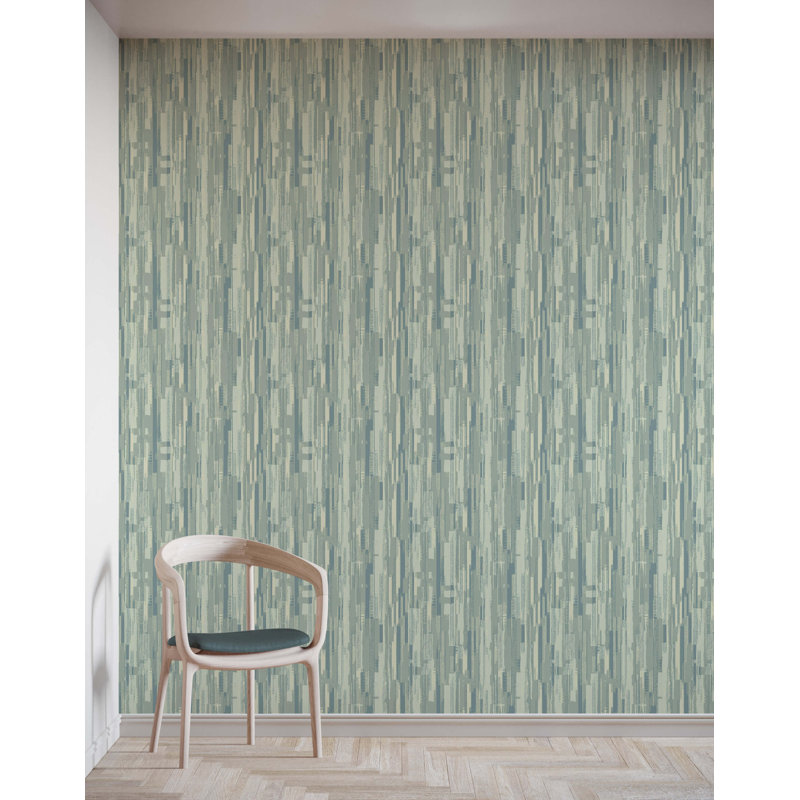 Edric 7m x 75cm Wallpaper Roll, Green