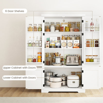139cm Kitchen Pantry