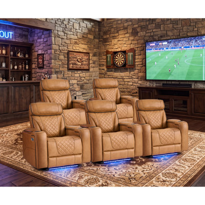Fauteuil inclinable électrique 37 po avec porte-gobelet et lumière DEL Horus