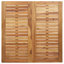 4 - Person Wood Patio Dining Set with-1799434256