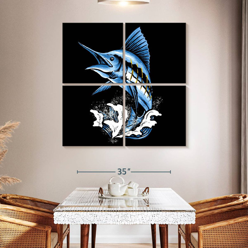 Brampt Jumping Marlin Fish