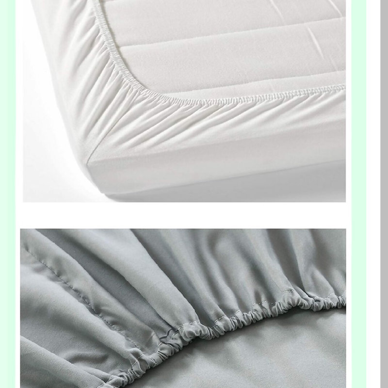 LuxurySoft Deep Pocket Fitted Sheet - Full Size - Wrinkle & Fade Resistant - Hotel Quality Microfiber - Cream Color - 16 Inch Pocket - Softest Feel