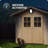 LED Battery Powered Arc Light Security Light