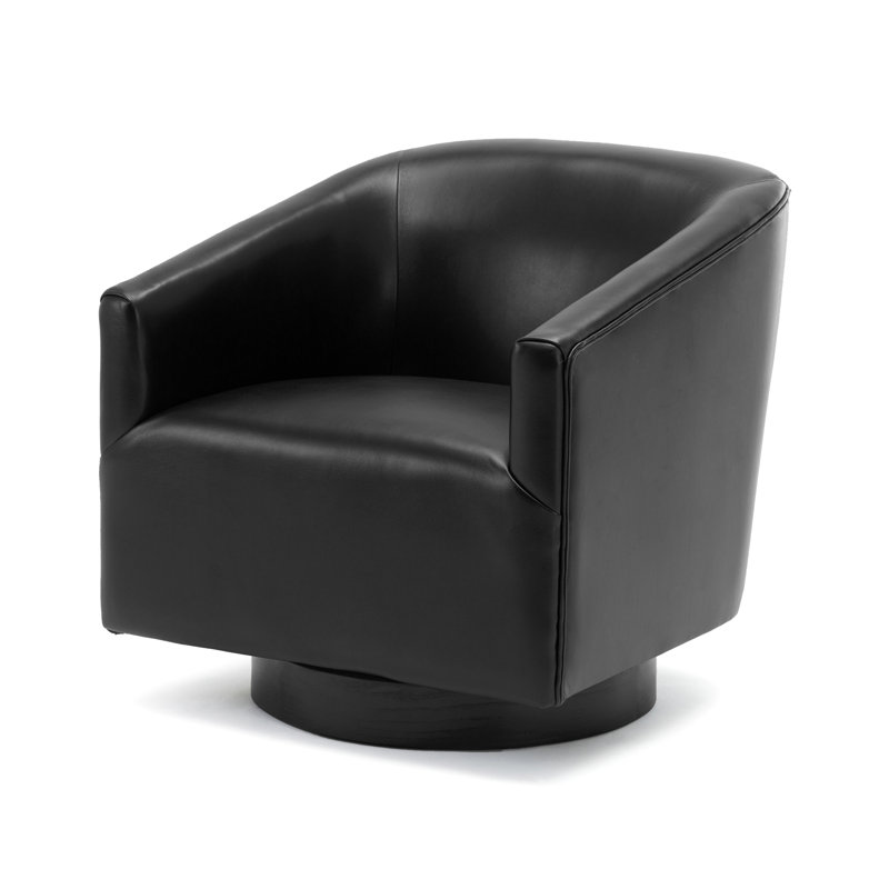 Chaise pivotante Garland, Black