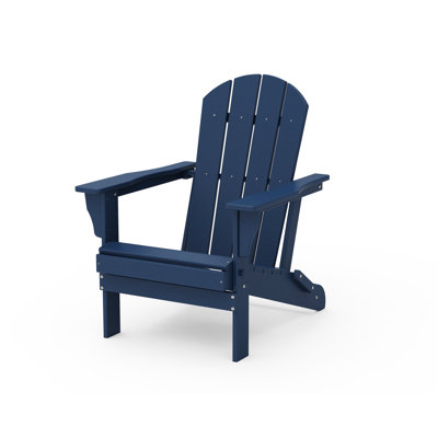 Folding Adirondack Chair in Navy
