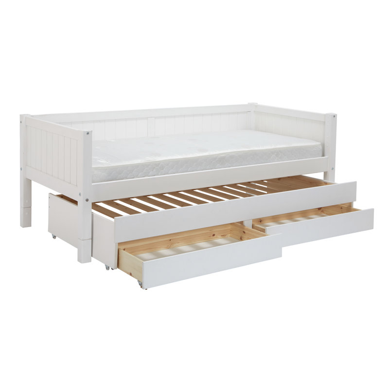 Booth Solid Wood Daybed with Trundle