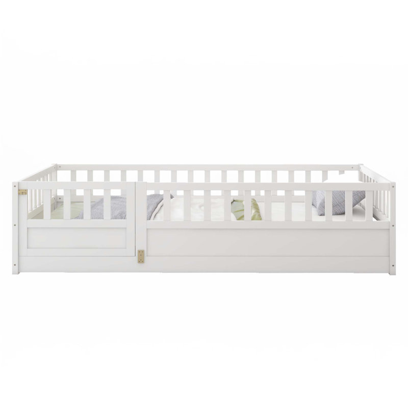 Base de lit pour enfants, Simple, Blanc
