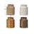 Rustic Reactive Glaze Stoneware Jars