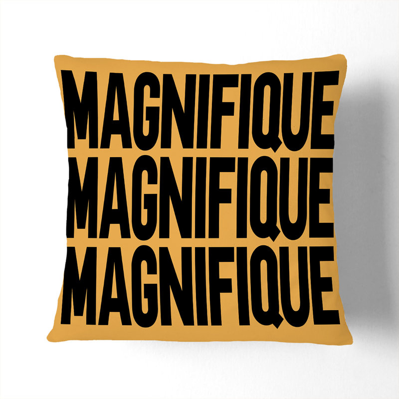 Square Cushion, 55cm H x 55cm W x 20cm D