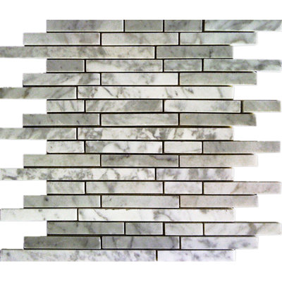 Carreau de sol mural à motif mosaïque de taille aléatoire