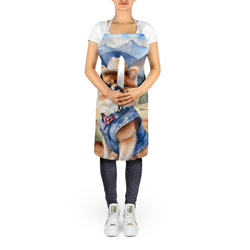 No Pattern Bib Apron