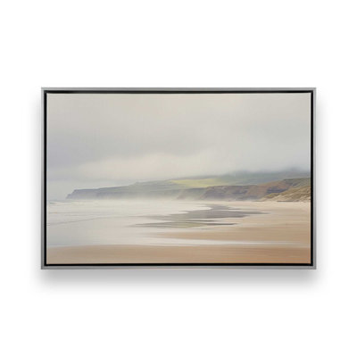 Misty Shores Canvas Print