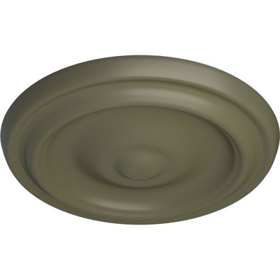 Médaillon de plafond H 9,625 po x l 9,625 po x P 1,125 po Maria