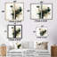 «Emerald Gold Retro Geometrics - Minimalisme, art sur toile, art abstrait vert 2 panneaux-1826494929-1826494931-1826494939