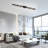 6 - Light 48.42" LED Dimmable Flush Mount