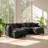 Cloud 35" W x 113.8" D x 33.1" H Chenille 3-Seat Modular Sectional Sofa-991045114-991244577