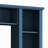 Minimalist Entertainment Wall Unit Set With Bridge For Tvs Up To 75'', Ample Storage Space TV Stand With Adjustable Shelves, Modernist Large Media Console For Living Room, Blue