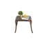 Table d'extérieur noire