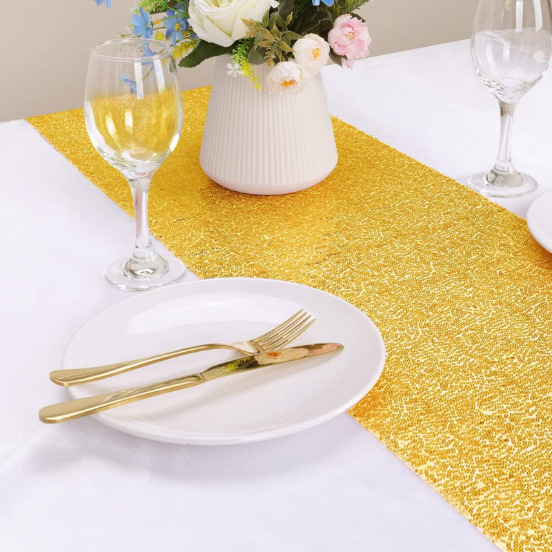 Chemin de table Bula Runner, Jaune