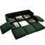 Chenille contemporaine avec rangement dissimulé - 3-211657472-211657475-211657473