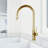 Bristol 19" H 1-handle Pull-Down 2-Function Sprayer Kitchen Faucet-100097141