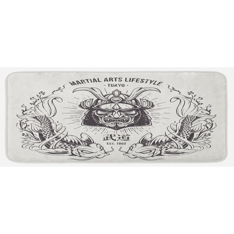 Tapis de cuisine asiatique
