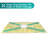 60 X 36 Center Drain Shower Pan Kit With Leak Proof Waterproofing System-126410689
