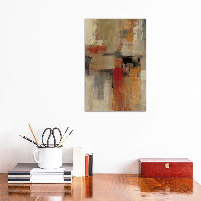 «Intersection Crop I» par Silvia Vassileva - reproduction d'art, H 60 po x l 40po x P 1,5 po, Toile tendue