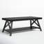 Table basse à tréteaux avec rangement Isakson-46729403