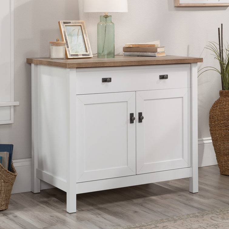 Emmit 33.58'' Wide 1 - Drawer Storage Cabinet with Cable Management