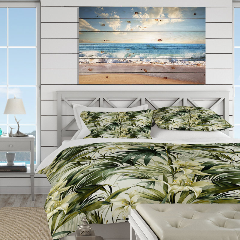 Literie Bamboo Fusion Tropical, Housse de couette simple + 1 taie décorative stan