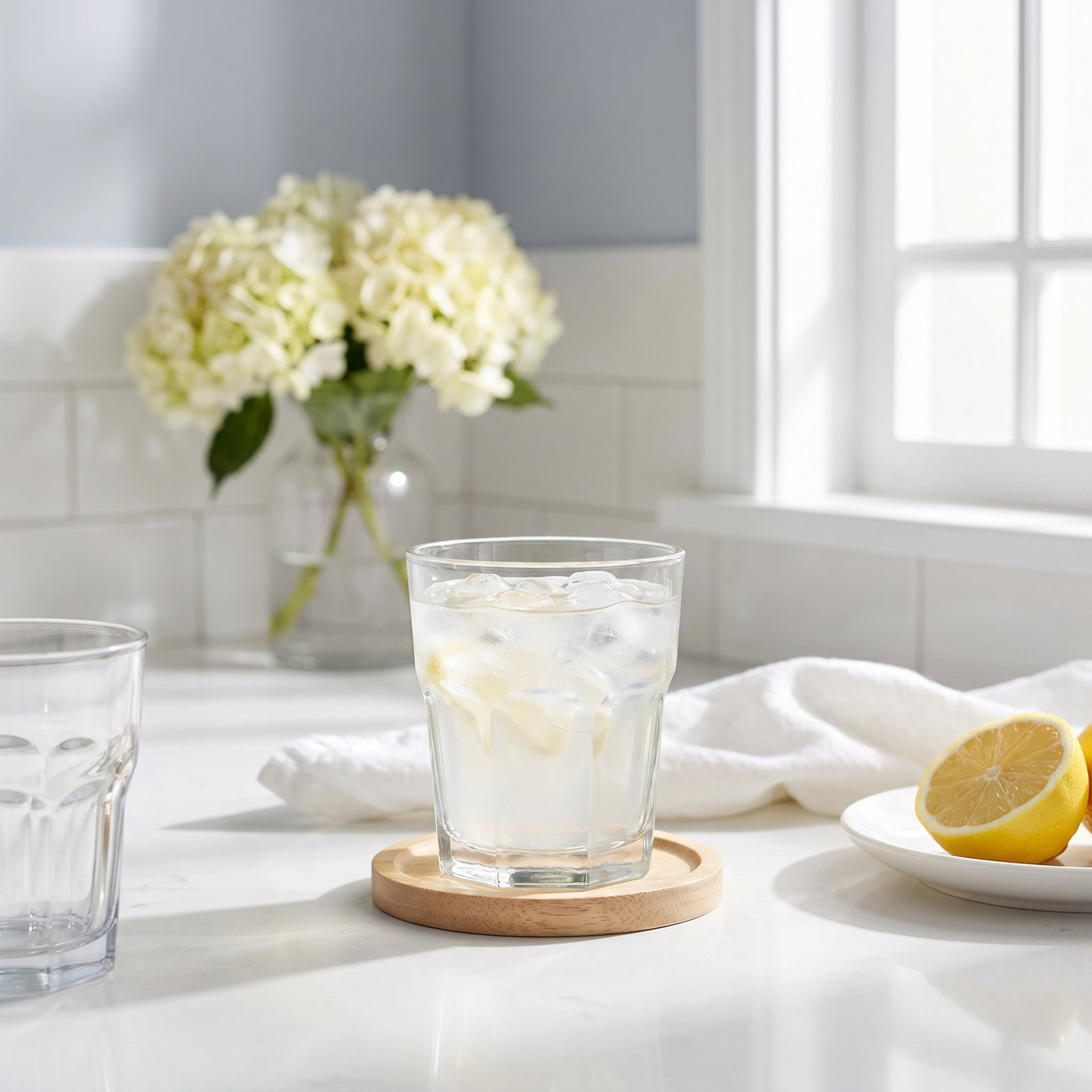 Gibraltar Ribbed Drinking Glass