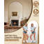 Miroir surdimensionné arqué en métal surdimensionné-570231696-538980991