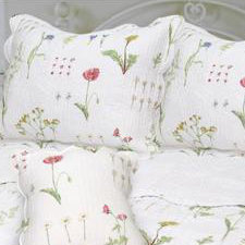  Taie décorative à motif courtepointe