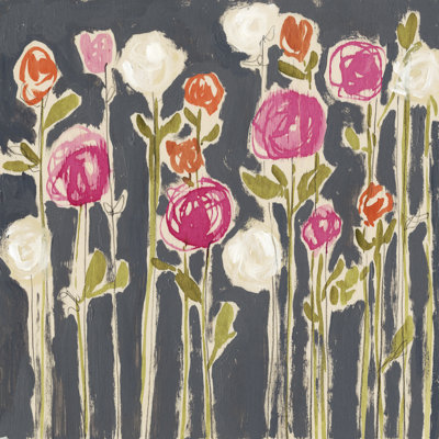 Laurel's Lollies I by Jennifer Goldberger - Wrapped Canvas Painting