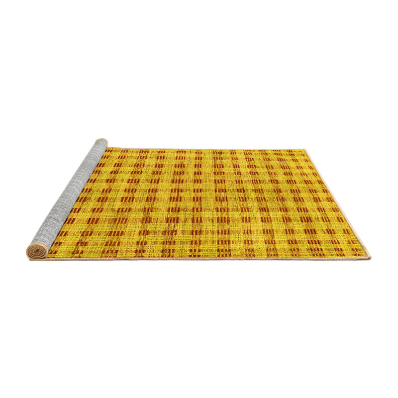 Havener Performance Checkered Indoor Rug, Square 5'