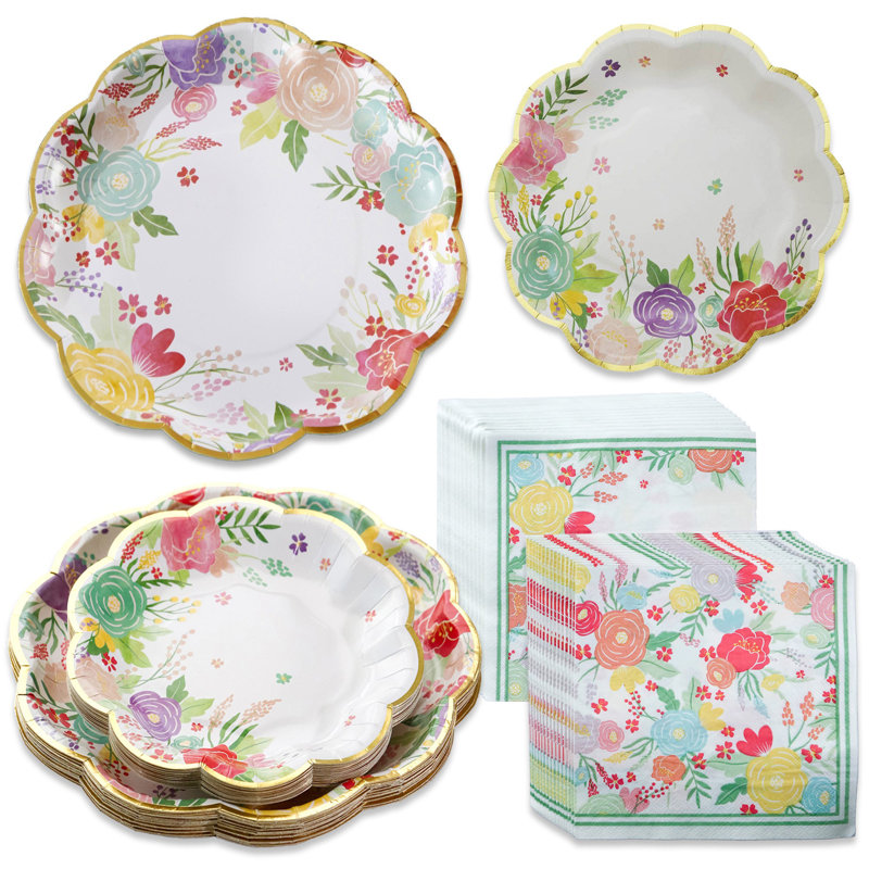 Ensemble de vaisselle Baby Shower Party