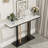 Jermani 46.4'' Stone Top Console Table-1983777381